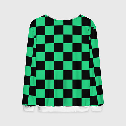 Мужской свитшот KIMETSU NO YAIBA / 3D-Белый – фото 2