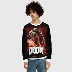 Свитшот мужской Doom, цвет: 3D-белый — фото 2