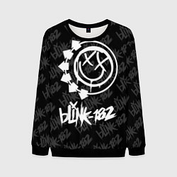 Свитшот мужской Blink-182 4, цвет: 3D-черный