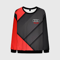 Свитшот мужской AUDI, цвет: 3D-черный