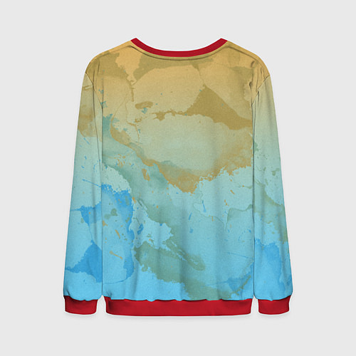 Мужской свитшот Hayao Miyazaki / 3D-Красный – фото 2