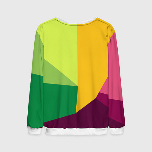 Мужской свитшот Hayao Miyazaki / 3D-Белый – фото 2