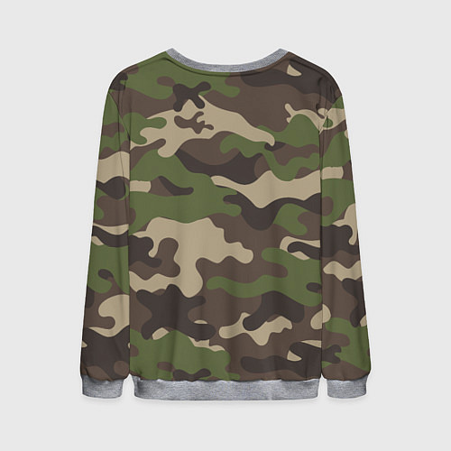 Мужской свитшот МИЛИТАРИ / 3D-Меланж – фото 2