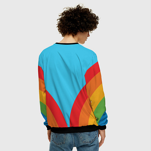 Мужской свитшот 6IX9INE / 3D-Черный – фото 4