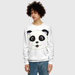 Свитшот мужской Panda, цвет: 3D-белый — фото 2