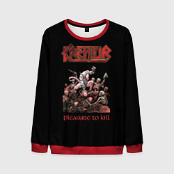 Свитшот мужской Kreator, цвет: 3D-красный