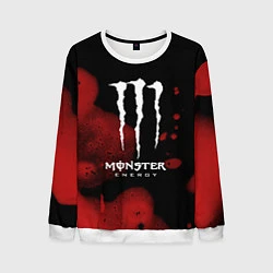 Свитшот мужской MONSTER ENERGY, цвет: 3D-белый