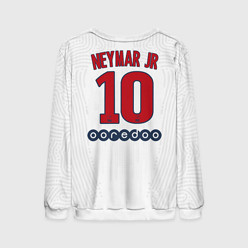 Мужской свитшот Neymar away 20-21 / 3D-Белый – фото 2