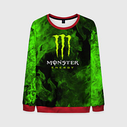 Свитшот мужской MONSTER ENERGY, цвет: 3D-красный