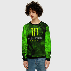 Свитшот мужской MONSTER ENERGY, цвет: 3D-черный — фото 2