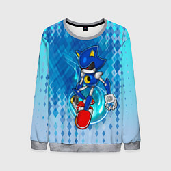 Свитшот мужской Metal Sonic, цвет: 3D-меланж