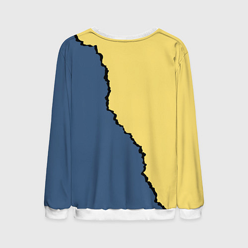 Мужской свитшот Fallout logo boy / 3D-Белый – фото 2