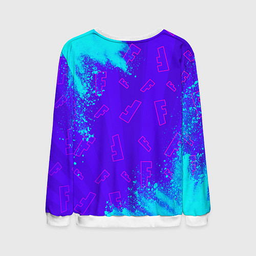 Мужской свитшот FORTNITE ФОРТНАЙТ / 3D-Белый – фото 2