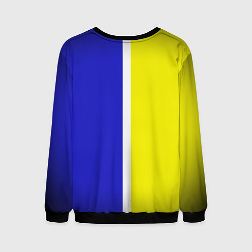 Мужской свитшот Лидс Юнайтед 3D / 3D-Черный – фото 2