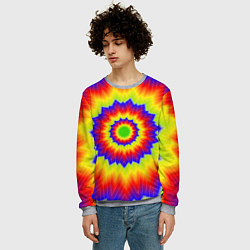 Свитшот мужской Tie-Dye, цвет: 3D-меланж — фото 2