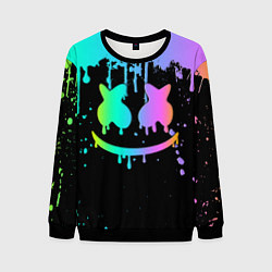 Свитшот мужской MARSHMELLO, цвет: 3D-черный