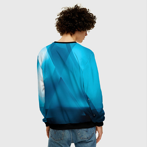 Мужской свитшот VOLKSWAGEN / 3D-Черный – фото 4