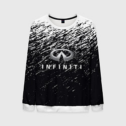 Свитшот мужской INFINITI, цвет: 3D-белый