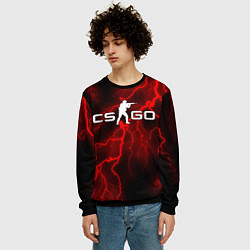 Свитшот мужской COUNTER STRIKE, цвет: 3D-черный — фото 2