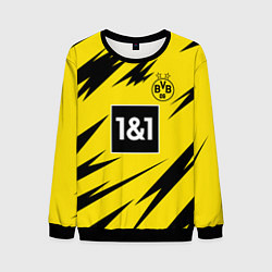 Свитшот мужской HAALAND Borussia Dortmund, цвет: 3D-черный