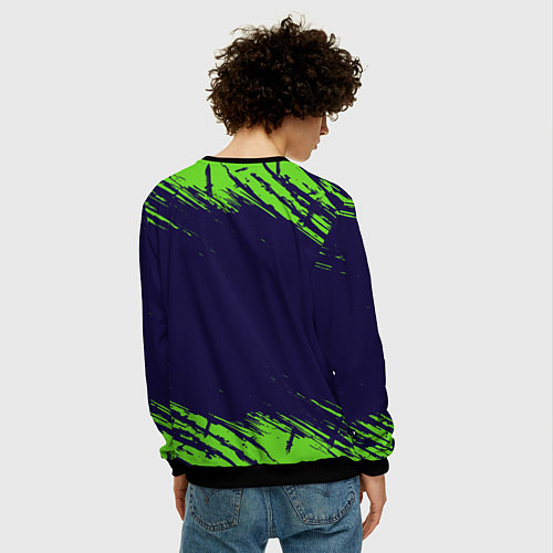 Мужской свитшот FREE FIRE ФРИ ФАЕР / 3D-Черный – фото 4