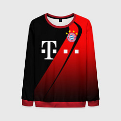 Свитшот мужской FC Bayern Munchen Форма, цвет: 3D-красный