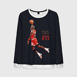 Свитшот мужской MICHAEL JORDAN, цвет: 3D-белый