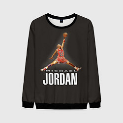 Свитшот мужской MICHAEL JORDAN, цвет: 3D-черный