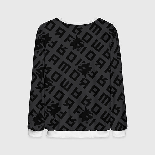 Мужской свитшот AS Roma Top 202122 / 3D-Белый – фото 2