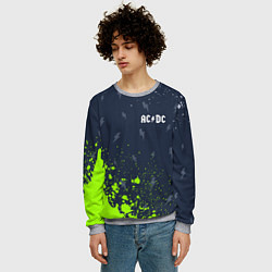 Свитшот мужской AC DС, цвет: 3D-меланж — фото 2