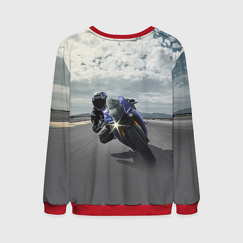 Мужской свитшот Yamaha / 3D-Красный – фото 2