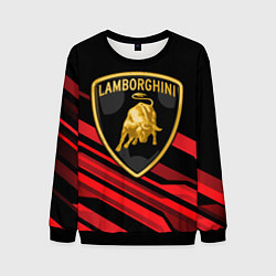 Свитшот мужской Lamborghini, цвет: 3D-черный