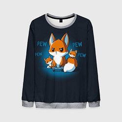Мужской свитшот Лисы-геймеры