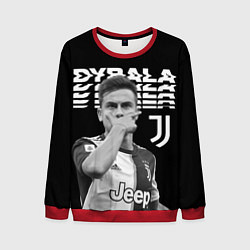 Свитшот мужской Paulo Dybala, цвет: 3D-красный