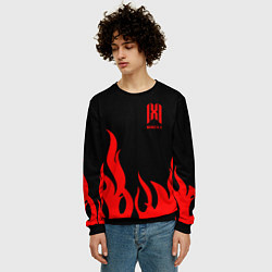 Свитшот мужской Monsta X, цвет: 3D-черный — фото 2