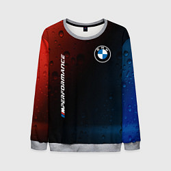 Свитшот мужской BMW БМВ, цвет: 3D-меланж