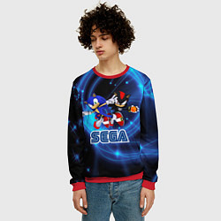 Свитшот мужской Sonic SEGA, цвет: 3D-красный — фото 2