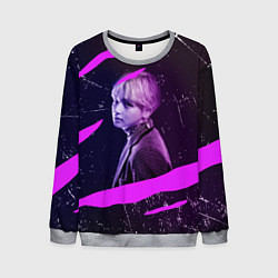 Свитшот мужской BTS, цвет: 3D-меланж