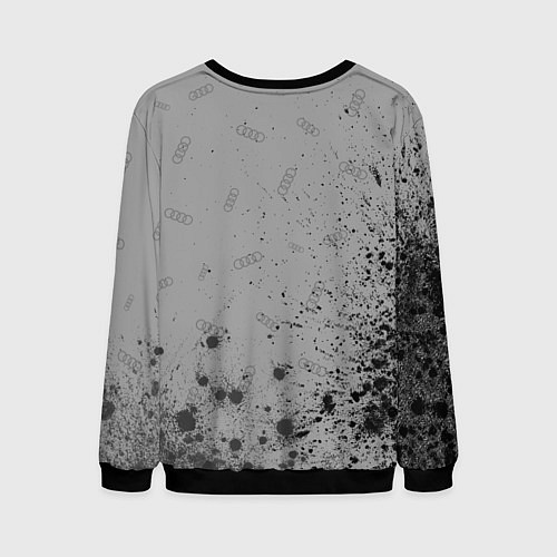 Мужской свитшот AUDI АУДИ / 3D-Черный – фото 2