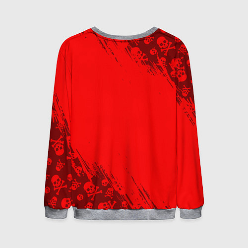 Мужской свитшот КОРОЛЬ И ШУТ / 3D-Меланж – фото 2