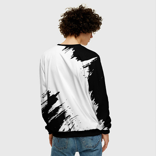 Мужской свитшот METALLICA МЕТАЛЛИКА / 3D-Черный – фото 4