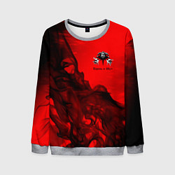 Свитшот мужской КОРОЛЬ И ШУТ, цвет: 3D-меланж