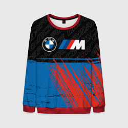 Свитшот мужской BMW БМВ, цвет: 3D-красный