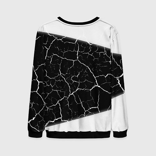 Мужской свитшот КОРОЛЬ И ШУТ / 3D-Черный – фото 2