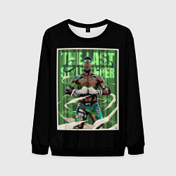 Свитшот мужской Исраэль Адесанья, цвет: 3D-черный