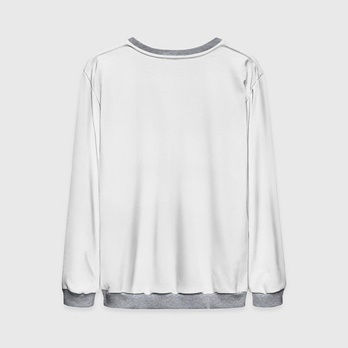 Мужской свитшот ДЕВУШКА ЗА СТЕКЛОМ / 3D-Меланж – фото 2