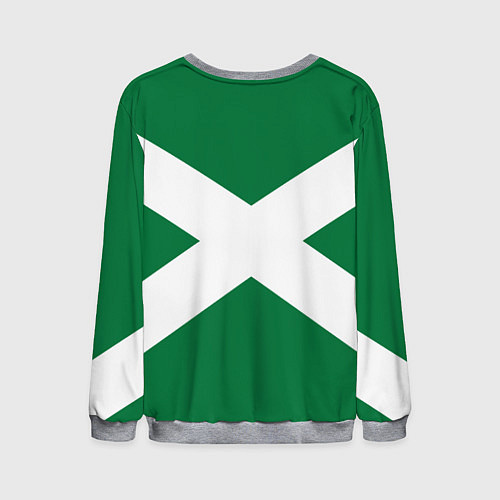 Мужской свитшот ФТС России Эмблема / 3D-Меланж – фото 2