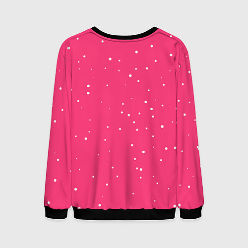 Мужской свитшот Тупая девка / 3D-Черный – фото 2