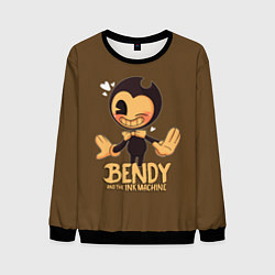 Свитшот мужской Bendy And The Ink Machine, цвет: 3D-черный