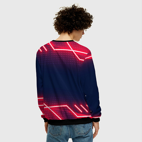 Мужской свитшот БАВАРИЯ / 3D-Черный – фото 4